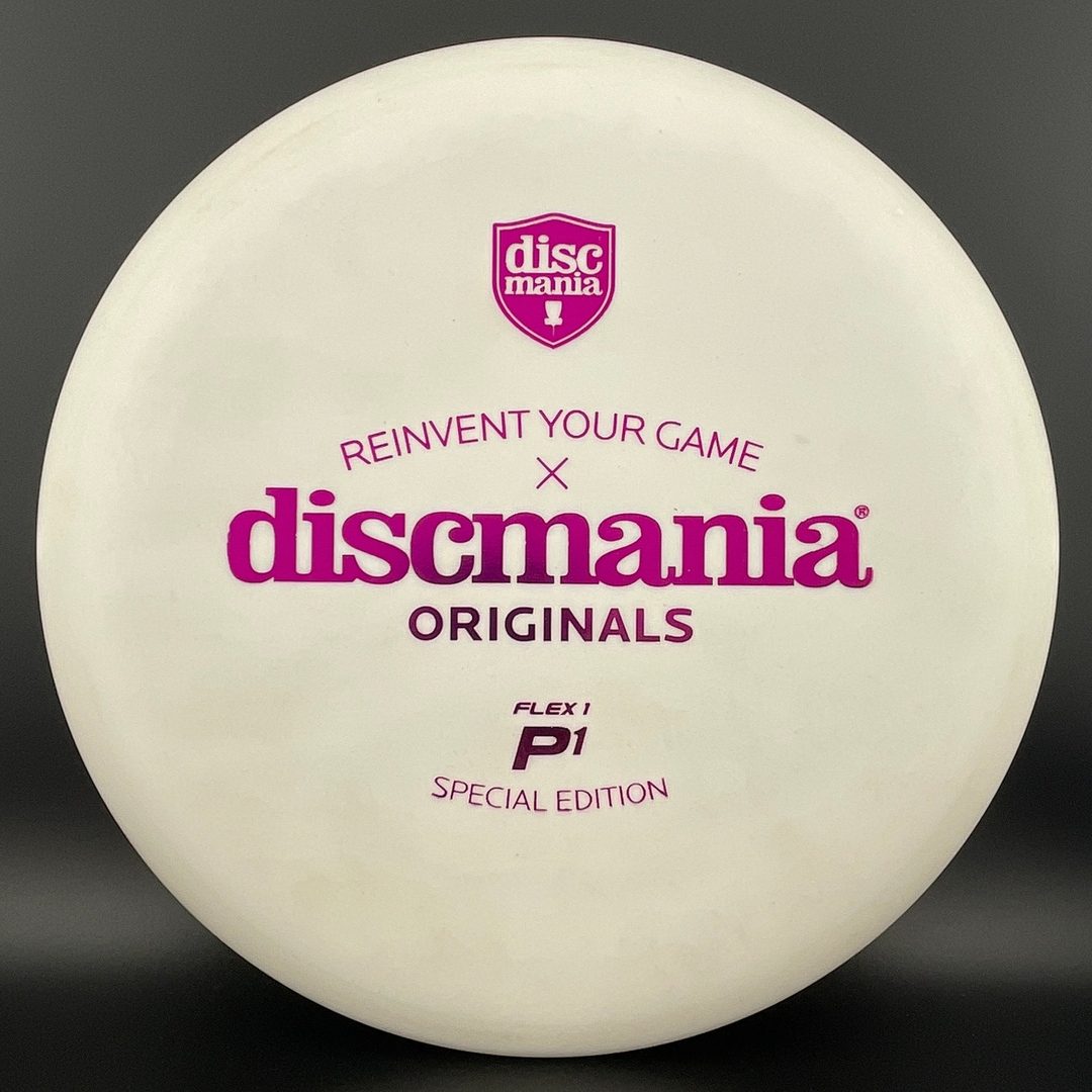 D-Line P1 Flex 1 - Bar Stamp Special Edition - 303 Open Bottom Stamp Discmania