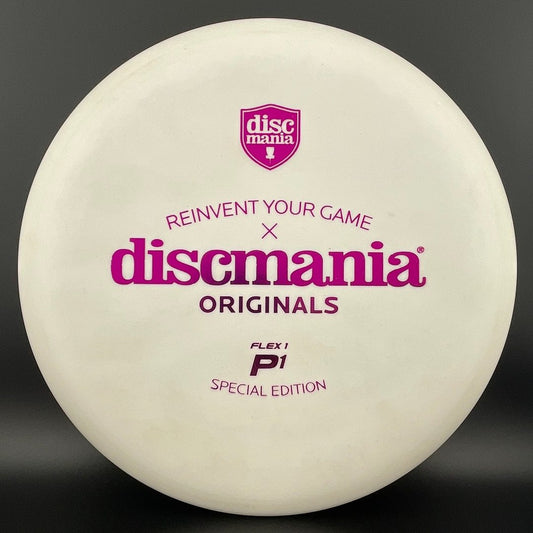 D-Line P1 Flex 1 - Bar Stamp Special Edition - 303 Open Bottom Stamp Discmania