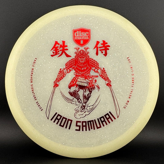 Metal Flake Glow C-Line MD3 - USED 9/10 Iron Samurai 1 - First Run Discmania