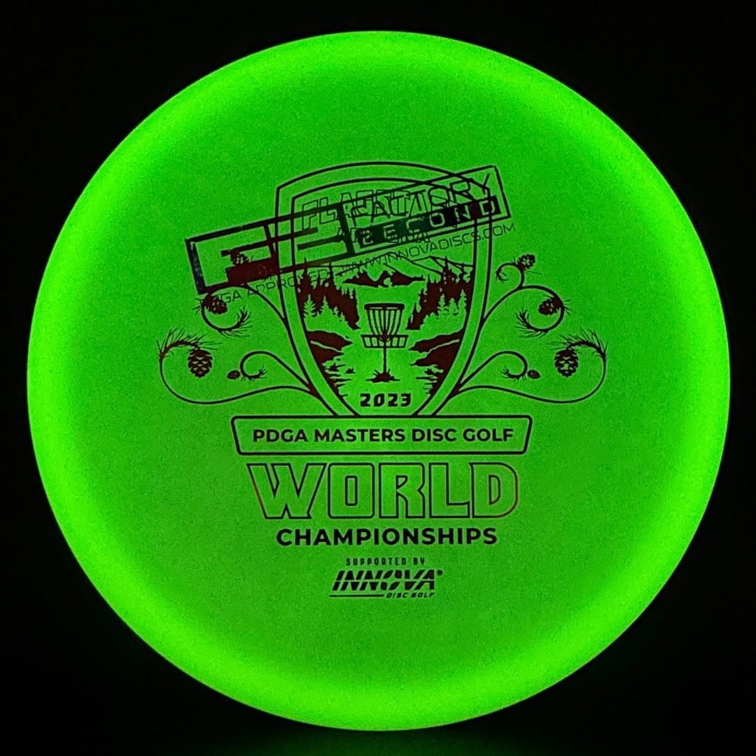 Glow Champion Gator - 2023 PDGA Masters - F2 Innova