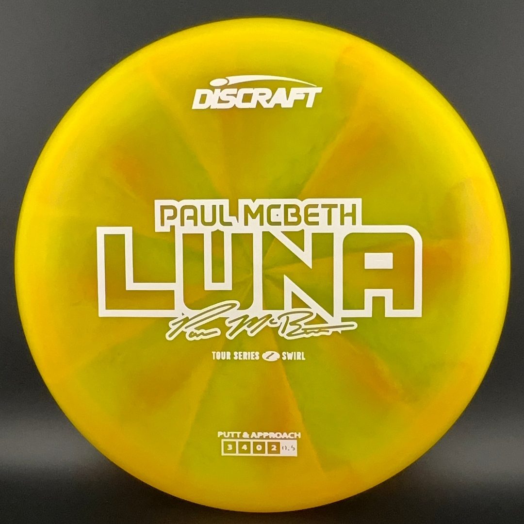 Z Swirl Luna - 2025 Paul McBeth Tour Series Discraft