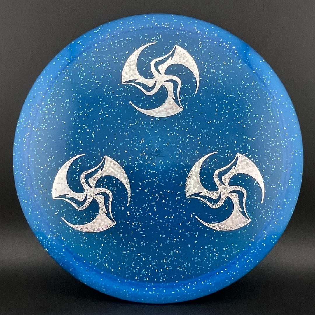 Metal Flake C-Line MD4 - X-Out - Three Mini Huk Lab Stamps - Innova Made *Warehouse Stash* Discmania