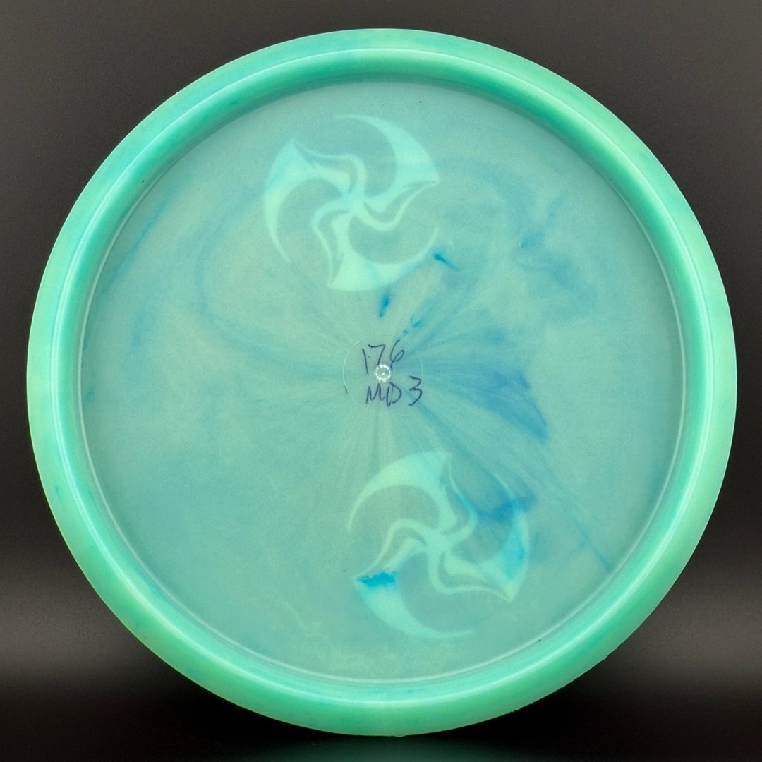 Color Glow C-Line MD3 Penned Claw Run X-Out - Huk TriFly *Warehouse Stash* Discmania