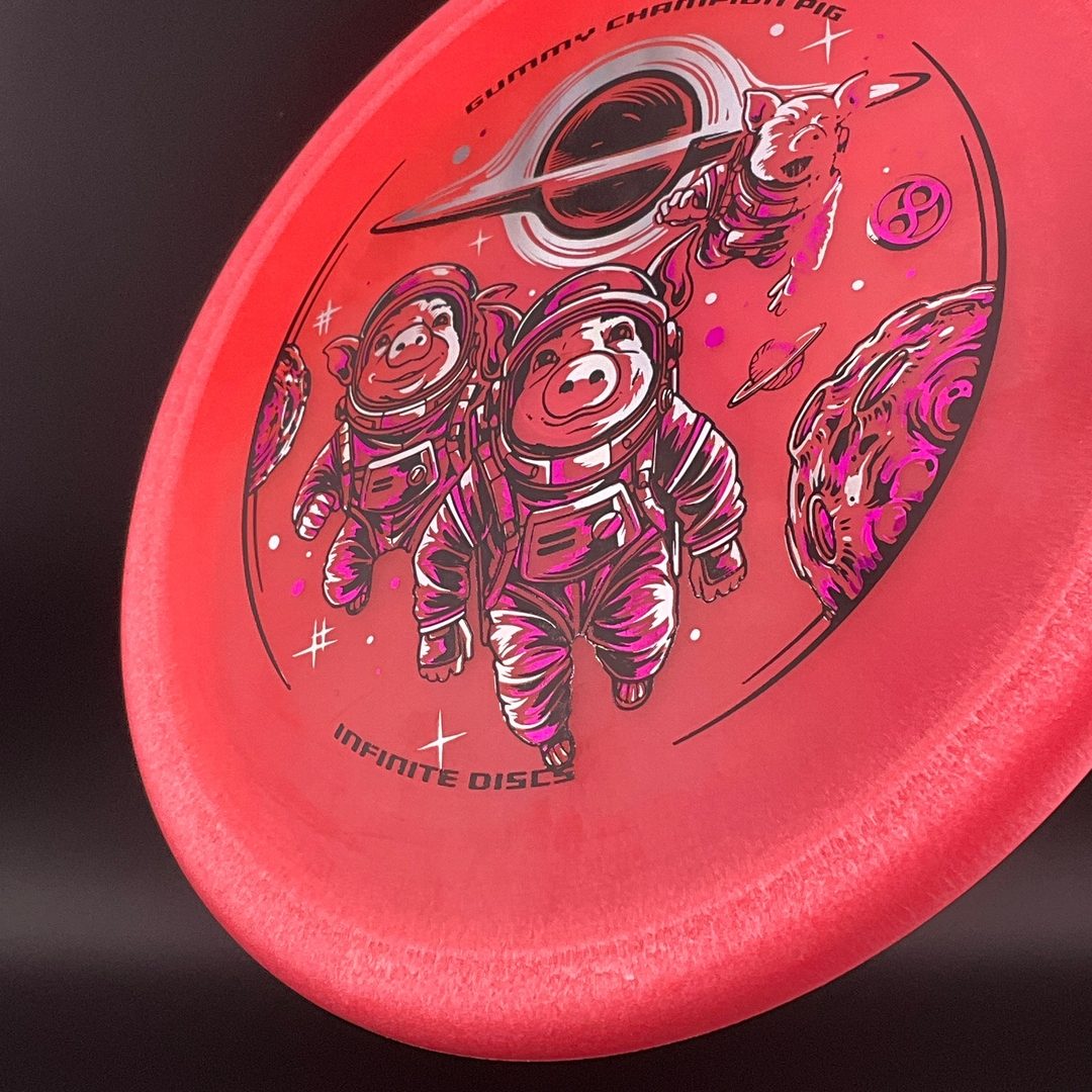 Gummy Champion Pig - Space Pigs - Pink! Innova