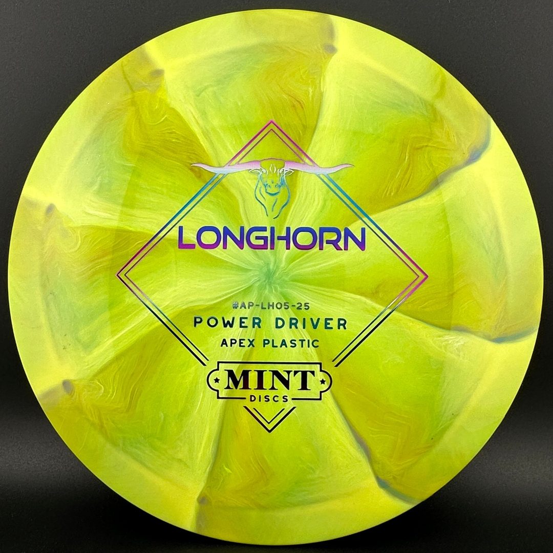 Swirly Apex Longhorn MINT Discs