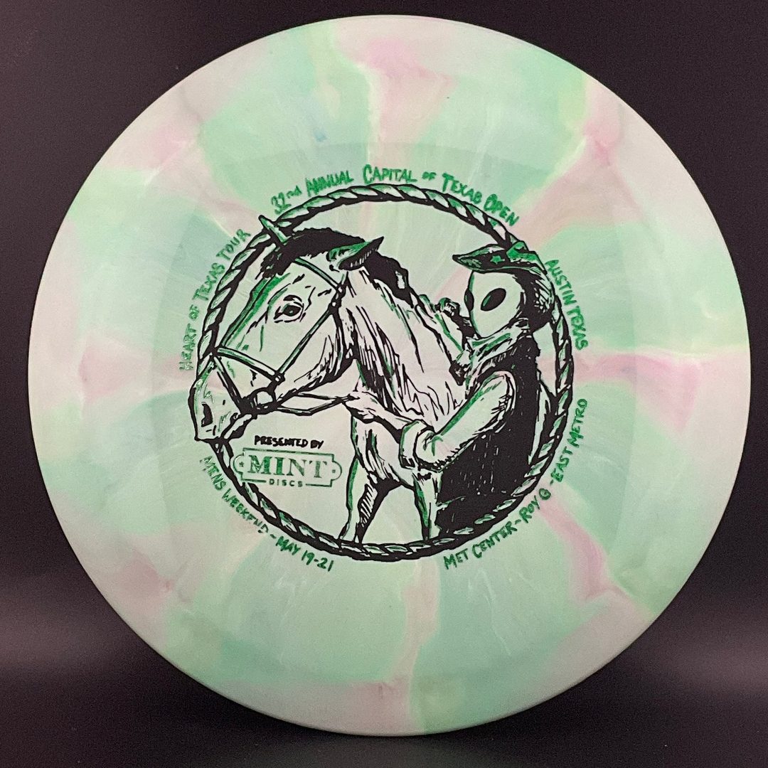 Swirly Apex Longhorn - 2023 32nd Annual Capital of Texas Open MINT Discs