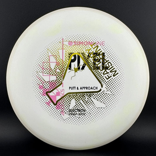 Firm Electron Pixel - White - Gyropalooza 2025 - Rare Pink Foil Misprint Axiom