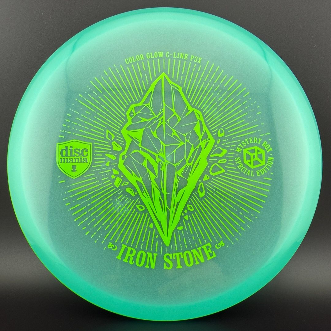 Color Glow C-Line P3X - First Run "Iron Stone" MB 23 Discmania