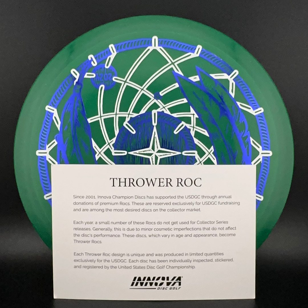 Champion Thrower Roc - "Dreamcatcher" 2024 USDGC Limited Edition Innova