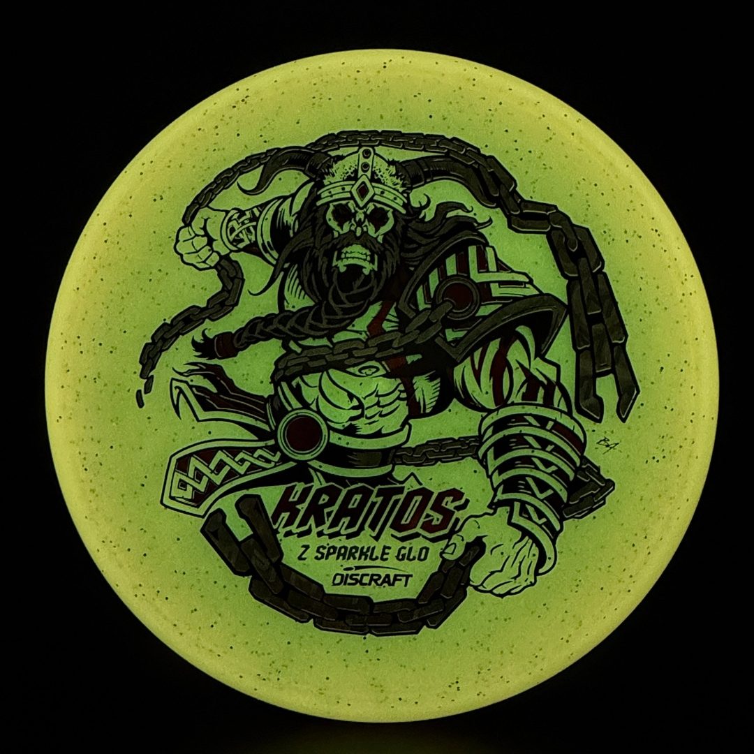 Z Glo Sparkle Kratos - Ledgestone 2025 Season 1 Discraft