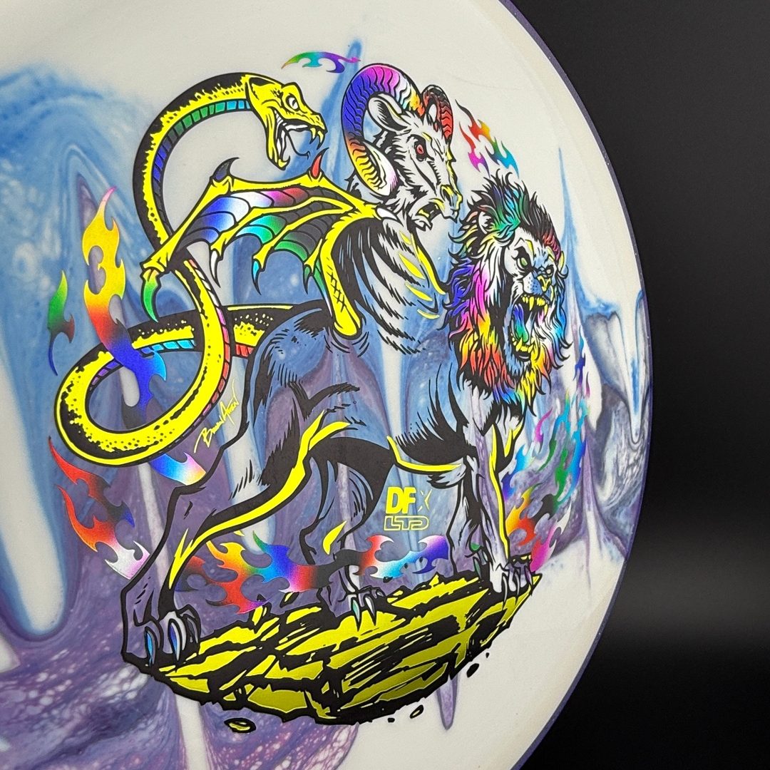 Prism Neutron Pyro - DFX LTD "Chimera" Dyed by Doodle Discs Axiom