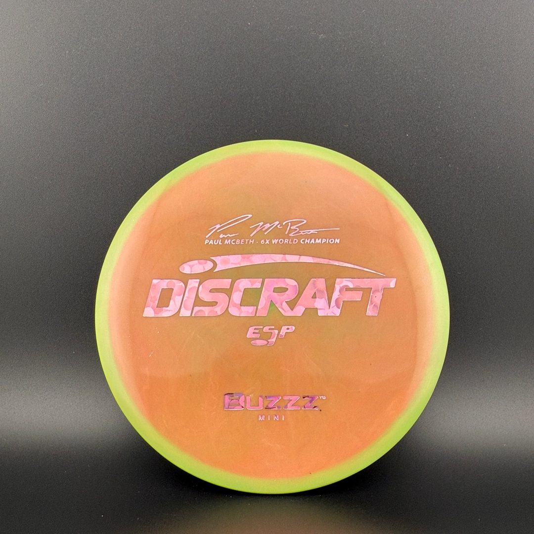 Mini ESP Buzzz - Paul McBeth 6" Mini Disc Discraft