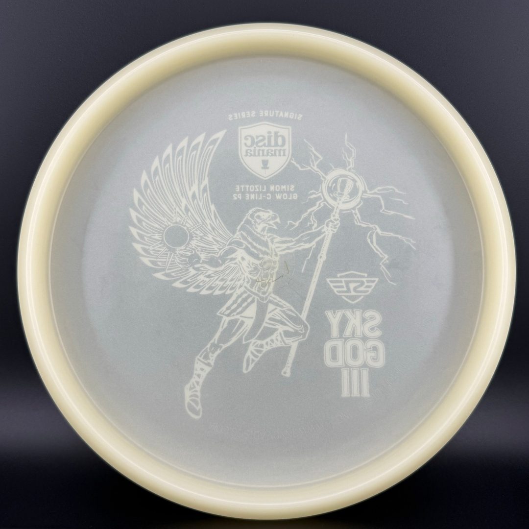 Color Glow C-Line P2 - Sky God III - White SG3 Simon Sig Series Discmania