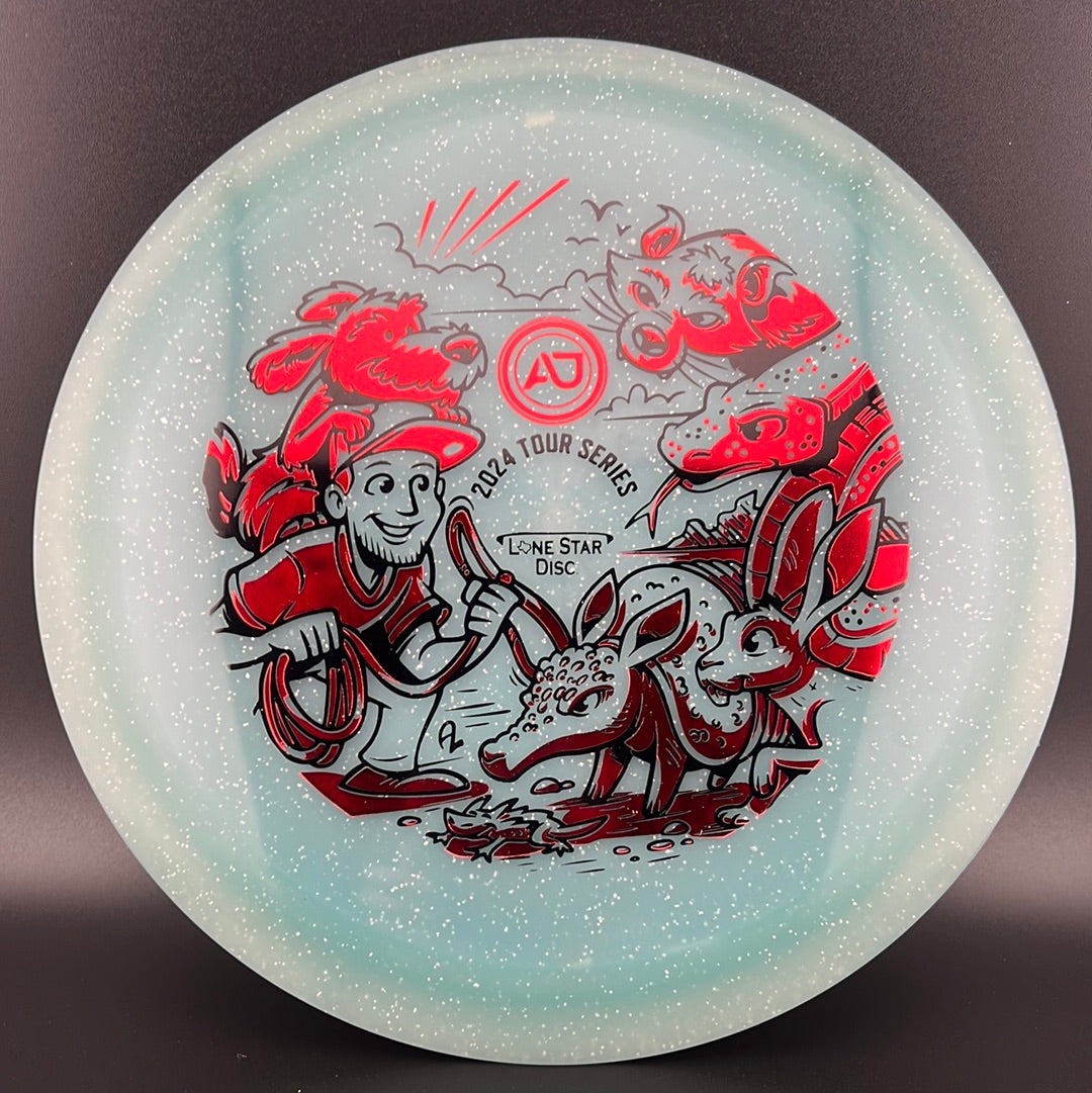 Founders Glow Wrangler - AJ Carey Tour Series 2024 Lone Star Discs