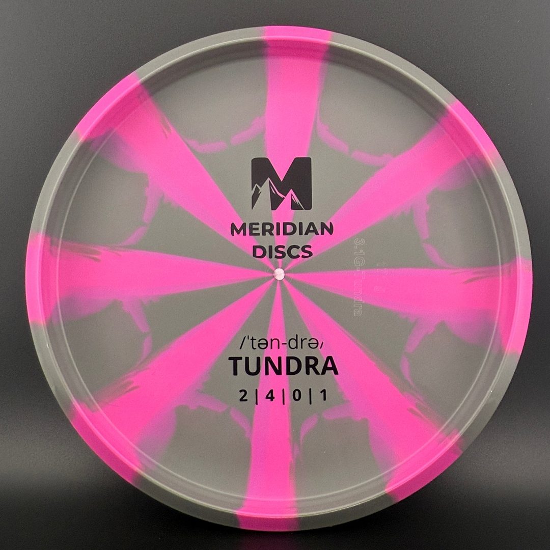 Marbled Graphite Tundra Meridian Discs