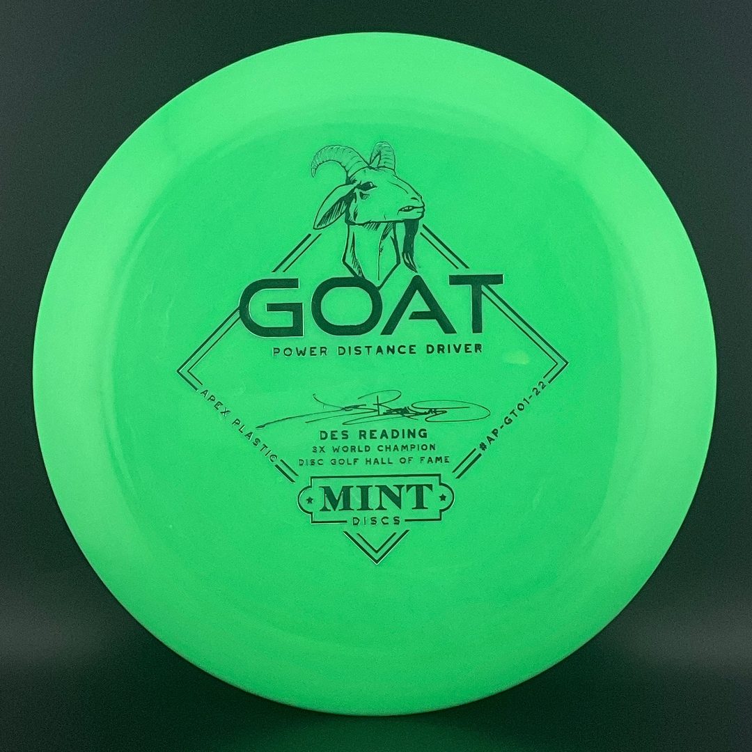 Apex Goat - 2022 First Run - Des Reading Signature Edition MINT Discs