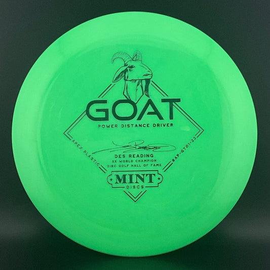Apex Goat - 2022 First Run - Des Reading Signature Edition MINT Discs