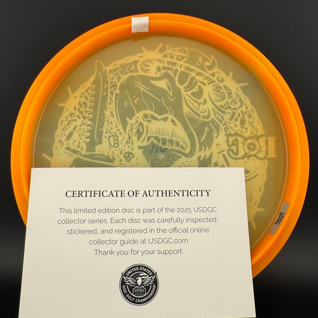 Proto Glow Halo Champion Roc3 - War Bird USDGC 2025 Innova