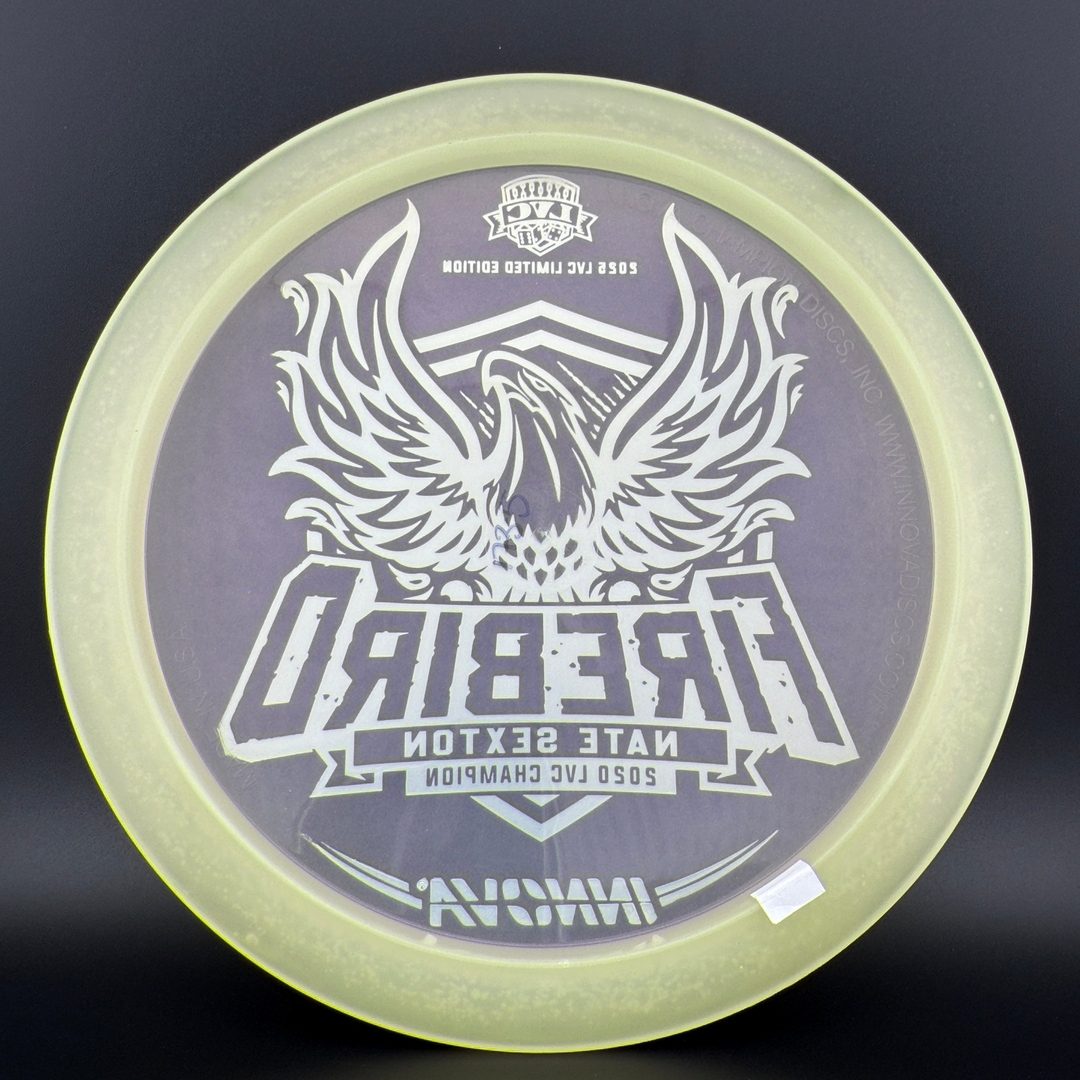 Proto Glow Pearl Champion Firebird - Flag Foil - 2025 LVC Nate Sexton Innova