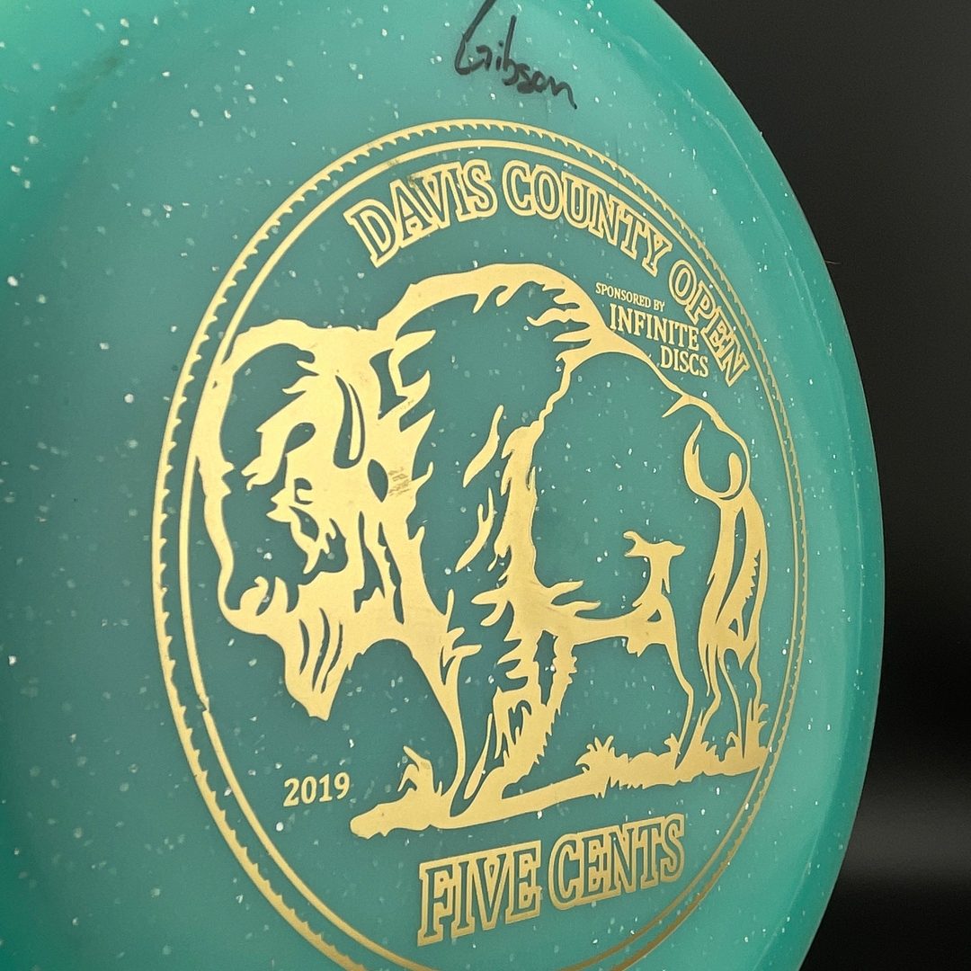 Metal Flake Glow C-Blend Scepter - Tournament Stamp *Gibson Stash Used* Infinite Discs