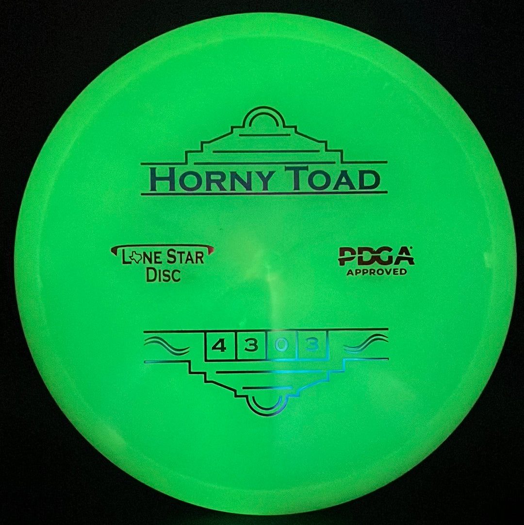 Alpha Glow Horny Toad Lone Star Discs