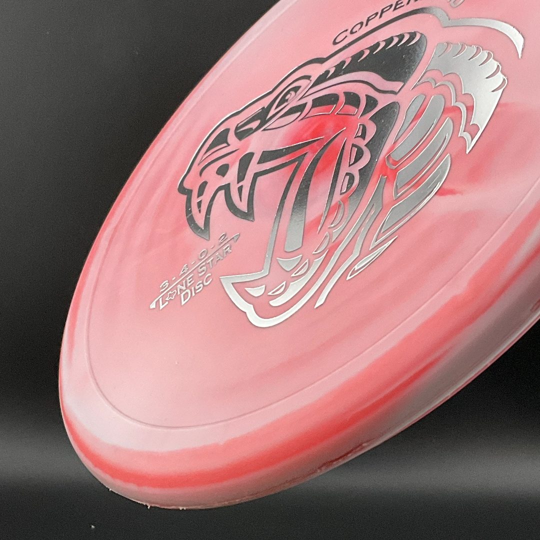 Victor V1 Copperhead - Artist Series Snake Head Lone Star Discs