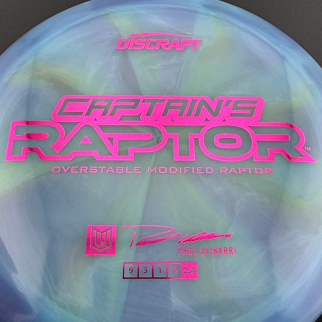 Special Z Blend Captain's Raptor - Paul Ulibarri 2025 Signature Series Discraft