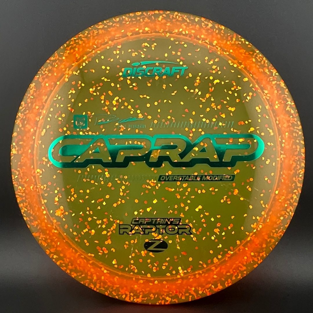 Confetti Z Captain's Raptor - Paul Ulibarri 2026 Discraft