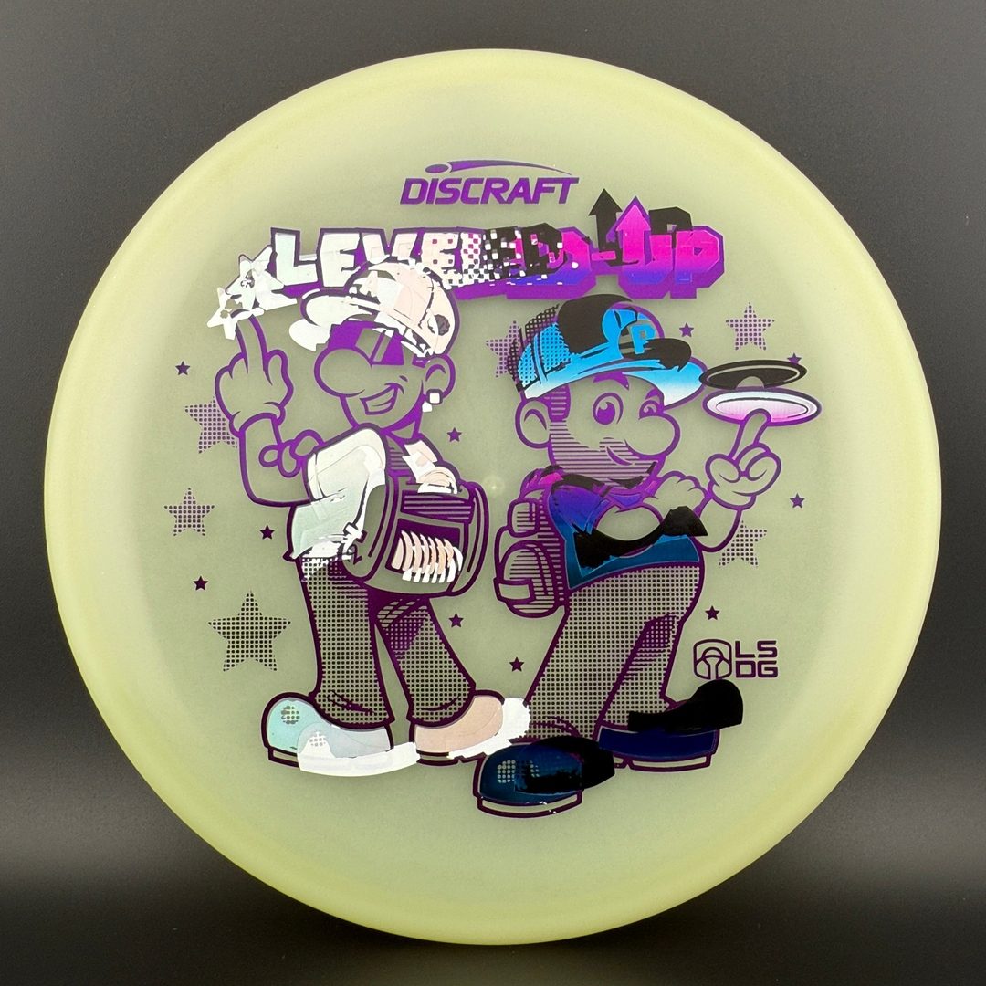 Mega Glo Luna - Leveled-Up Misprints - McBeth & Barela Discraft