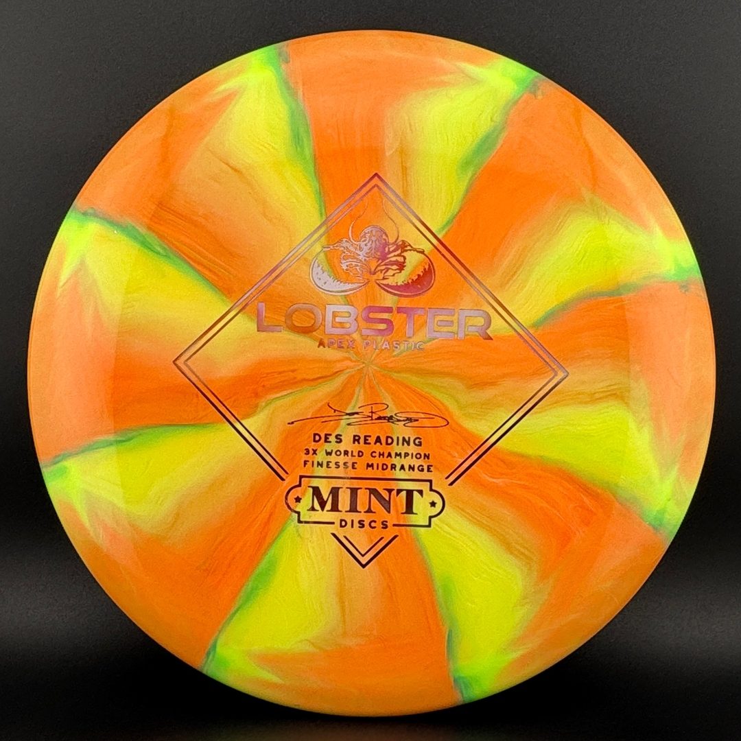 Apex Swirl Lobster - 4th Run - Des Reading Edition MINT Discs