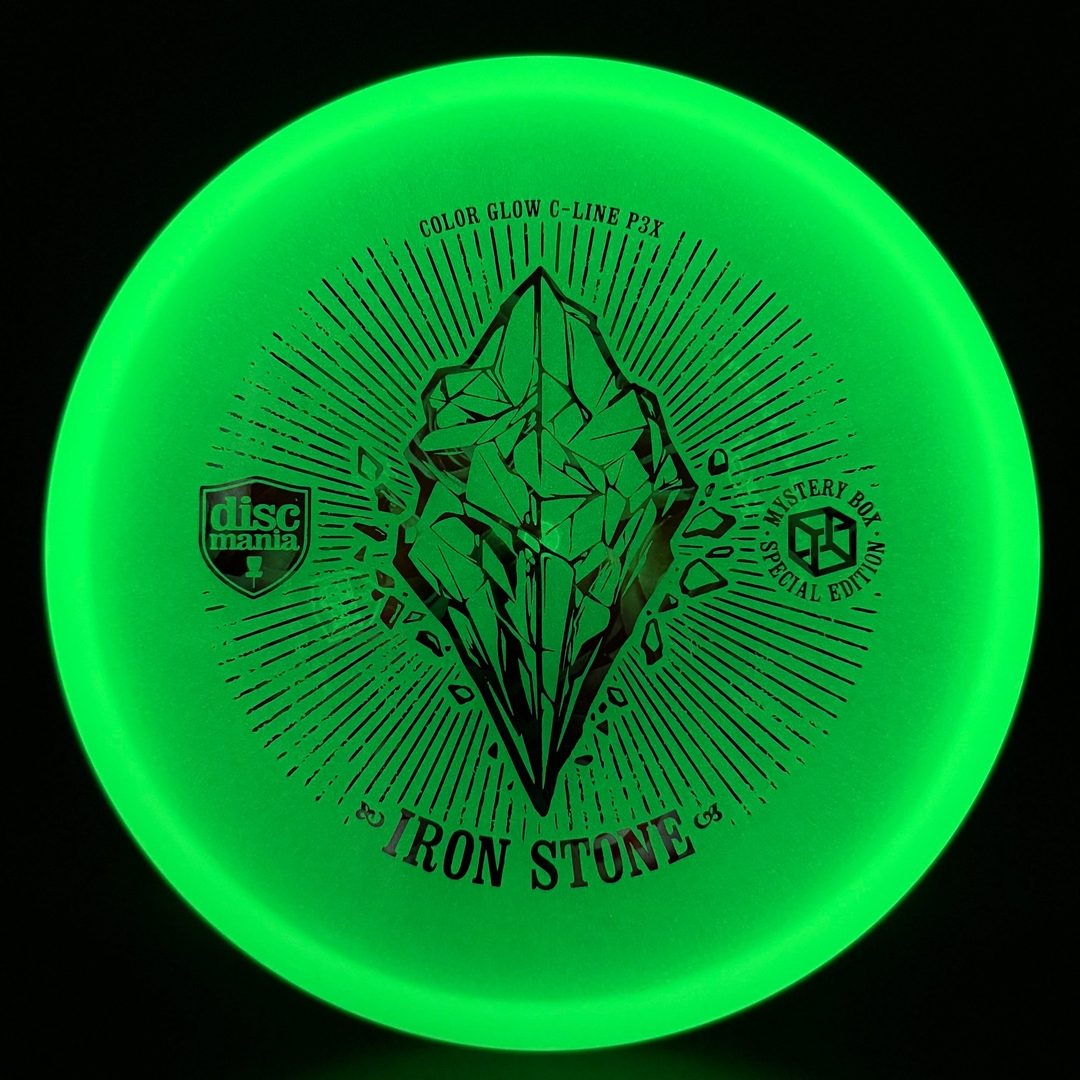 Color Glow C-Line P3X - First Run "Iron Stone" MB 23 Discmania