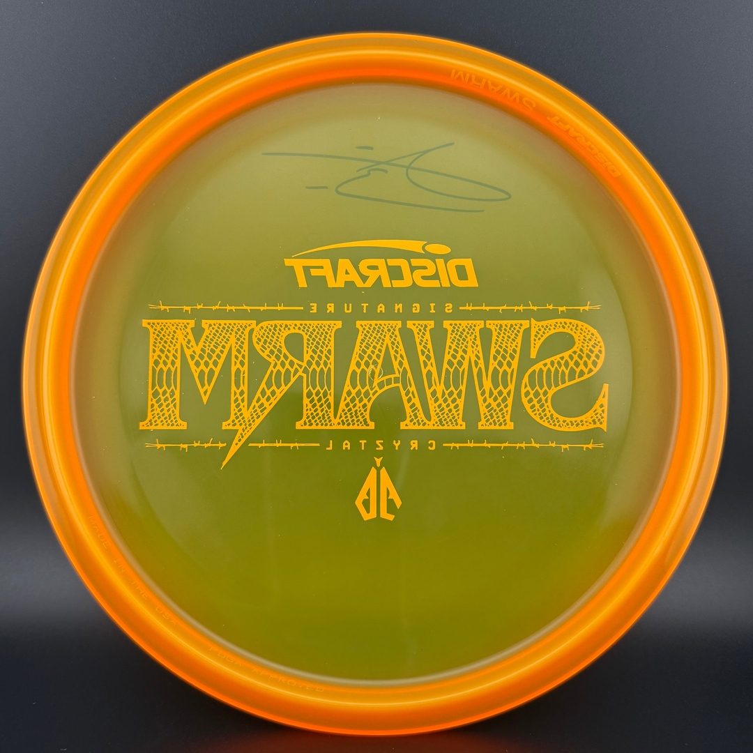 CryZtal Swarm - Anthony Barela Autographed - Team Discraft Discraft