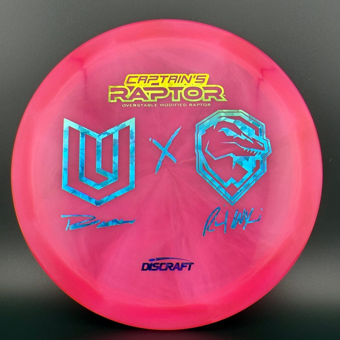 Z Swirl Captain's Raptor - Ulibarri x Wysocki Collab Edition Discraft
