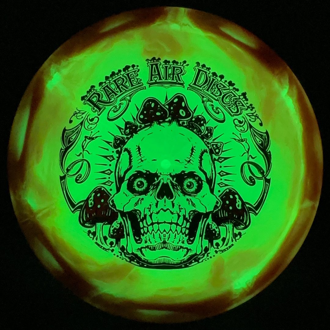 Glow Retina Chemtrail -Crushin' Amanitas by Manny Trujillo Doomsday Discs