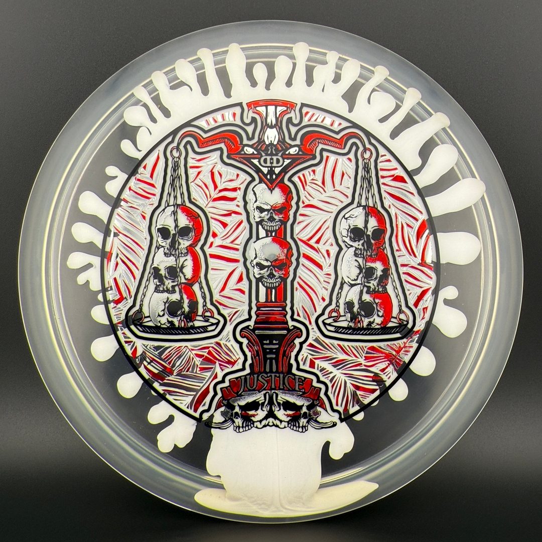 Lucid-Ice SplaDDer Justice - Scales of Justice - 10 Year Anniversary Dynamic Discs