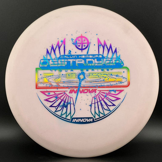 Pro Glow Roc3 - 2020 Tour Series - X-Out 2021 Calvin Heimburg Destroyer Double Stamp Innova