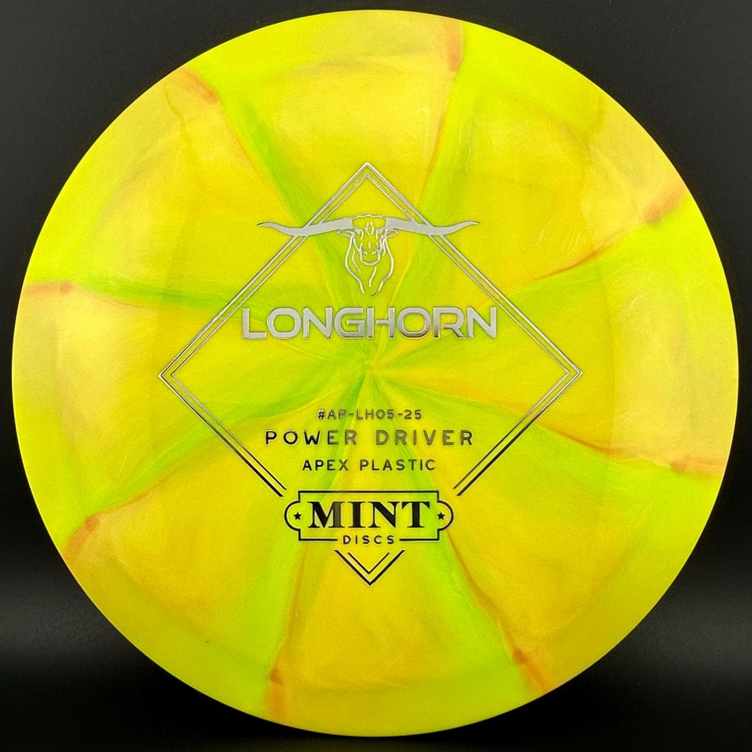 Swirly Apex Longhorn MINT Discs