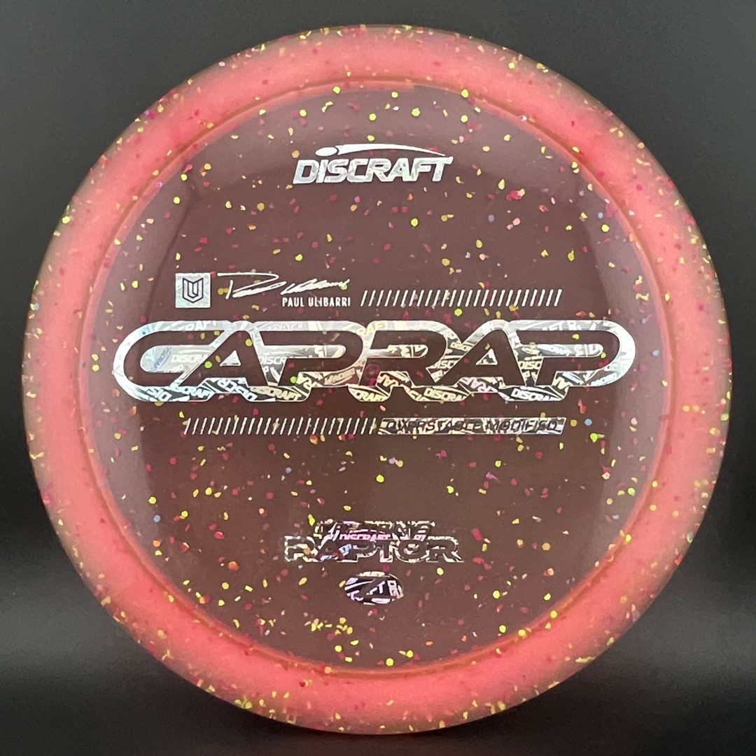 Confetti Z Captain's Raptor - Paul Ulibarri 2026 Discraft