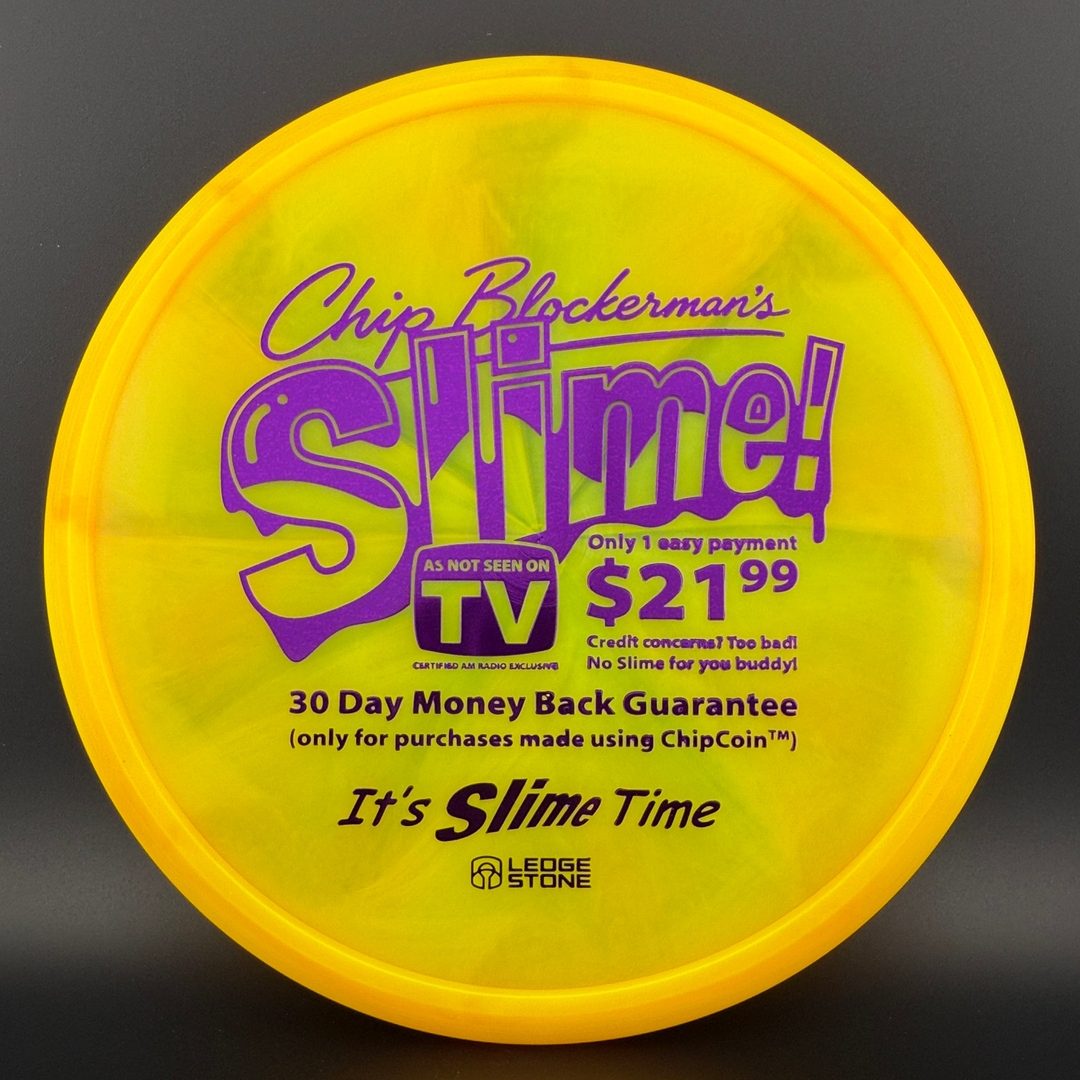 Z Swirl Slime - Brian Earhart x Chip Blockerman Discraft