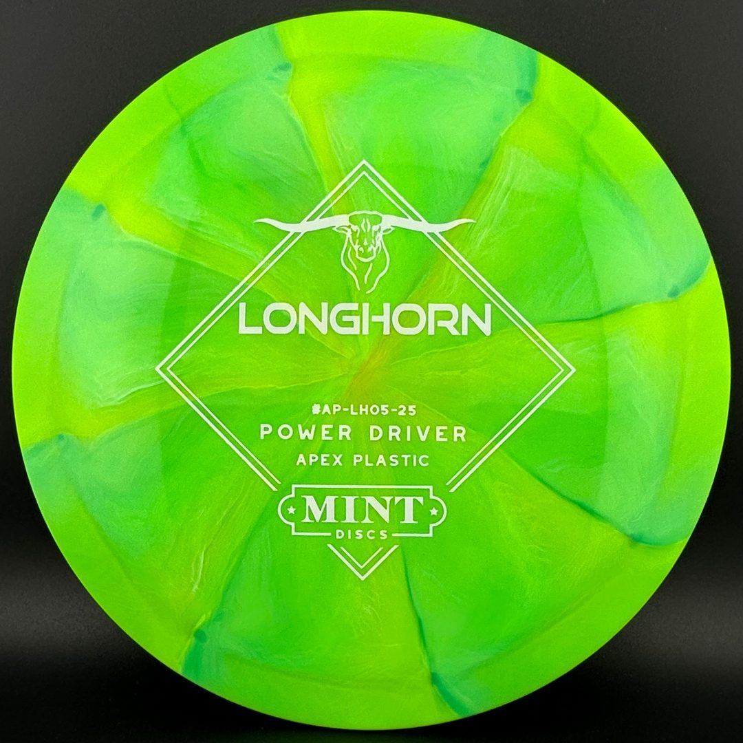 Swirly Apex Longhorn MINT Discs
