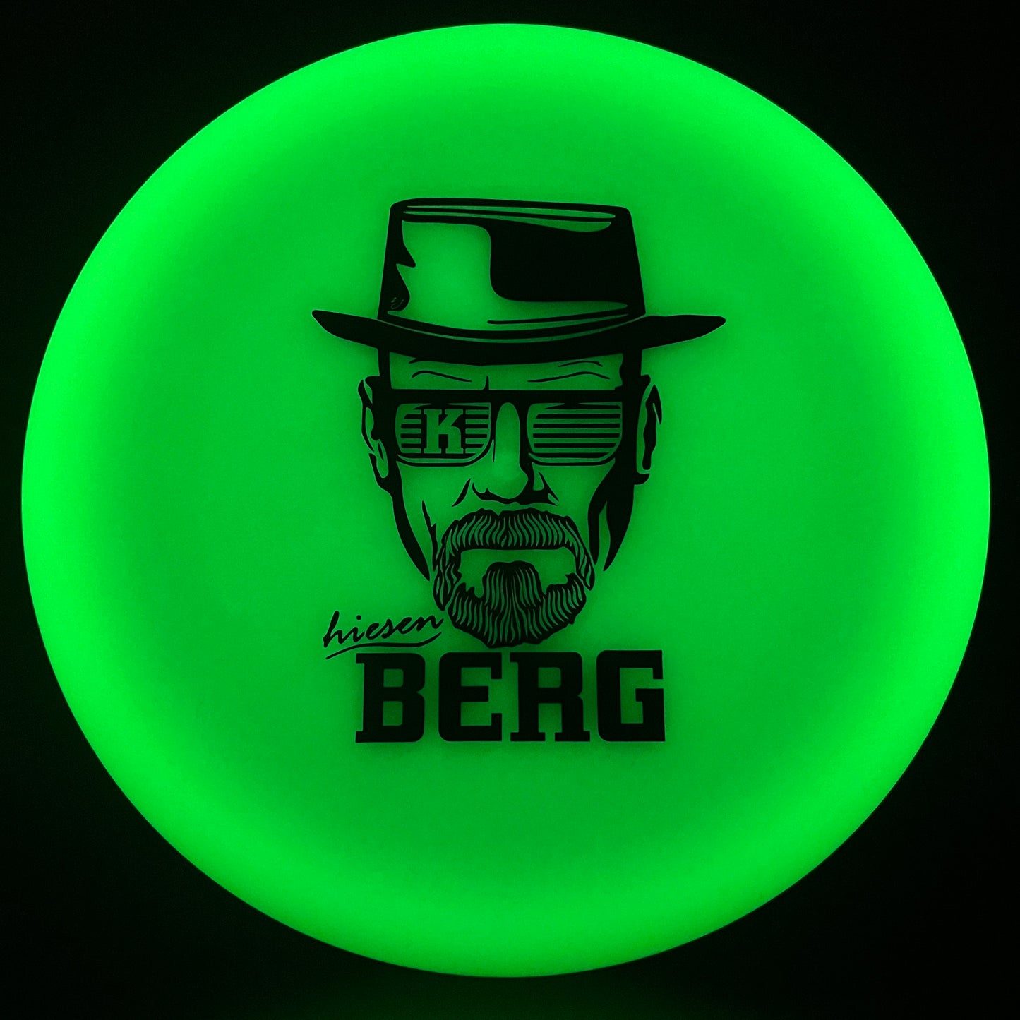 K1 Glow Berg - "HiesenBERG" - Limited Edition Stamp Kastaplast