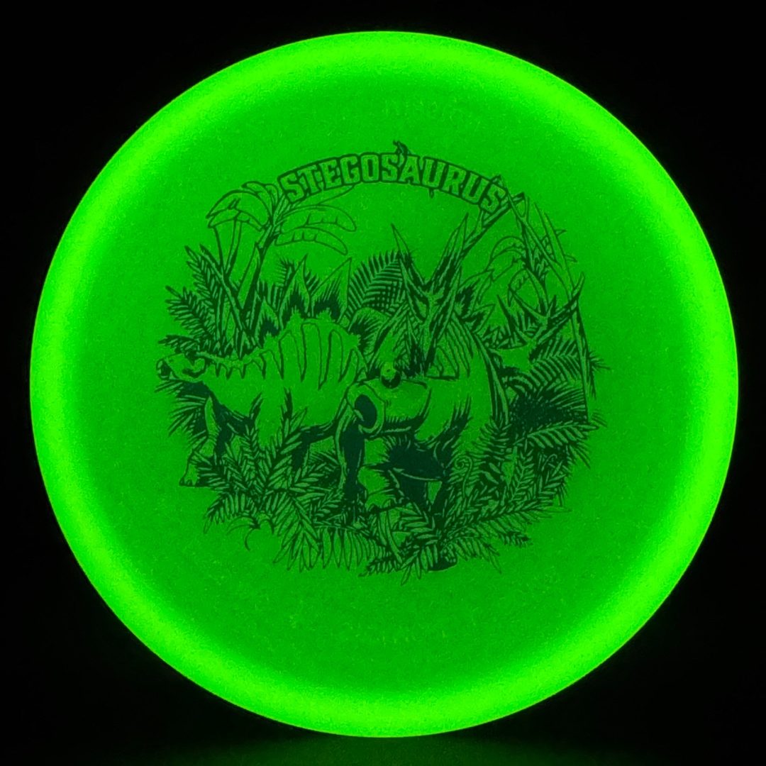 Glow Egg Shell Stegosaurus - Special Edition Dino Discs