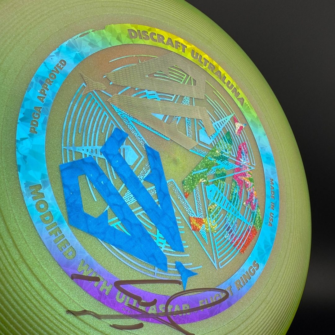 Colorshift Z UltraLuna - Misprint - Anthony Barela Autographed Discraft