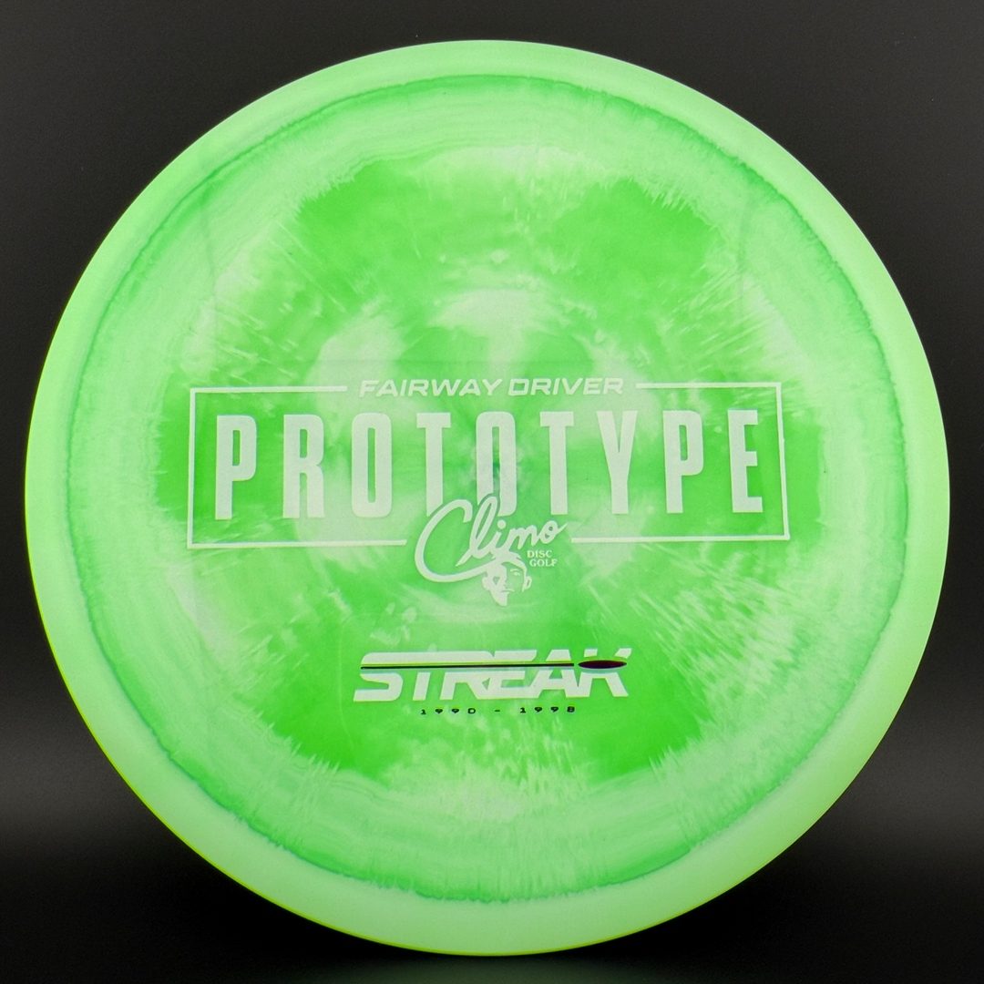 Signature Line Streak - Prototype Climo Disc Golf