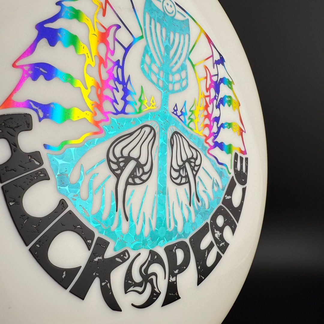 Soft Neo Spore - Huk Lab Peace Triple Foil Stamp Discmania