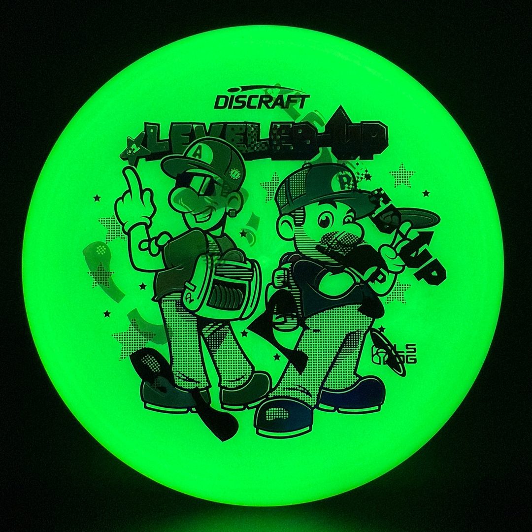 Mega Glo Luna - Leveled-Up Misprints - McBeth & Barela Discraft