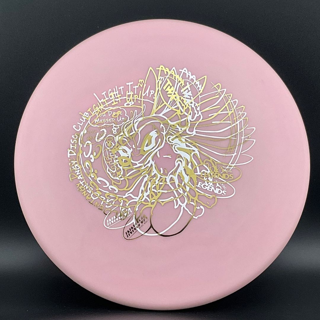 Color Glow DX Polecat - Tournament Stamped F2 Innova