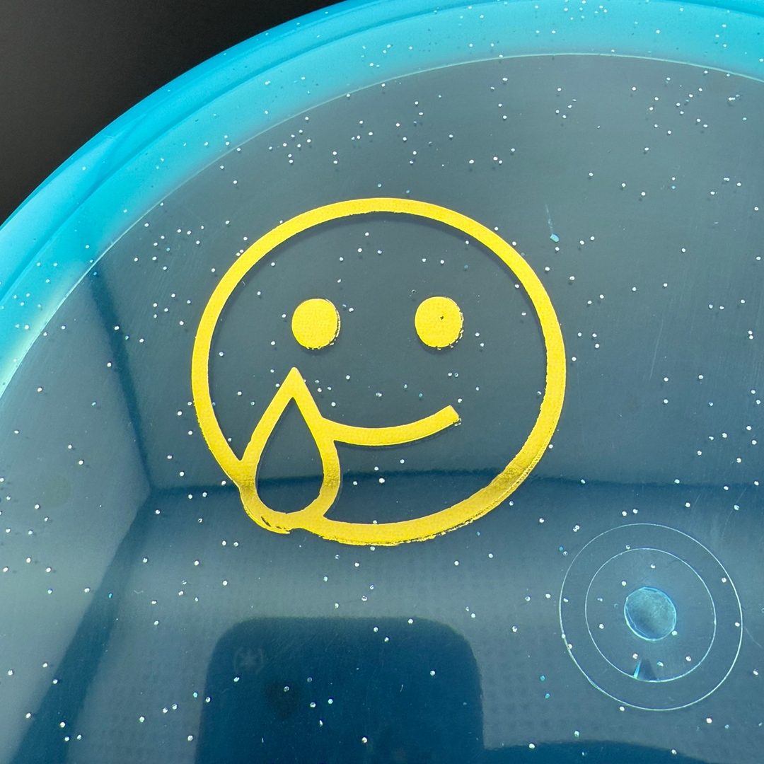 Metal Flake Isolation Despair - Emoji Doomsday Discs