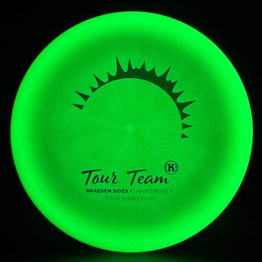 Glow K1 Hard Berg X - Braeden Sides Team Series 2026 Kastaplast