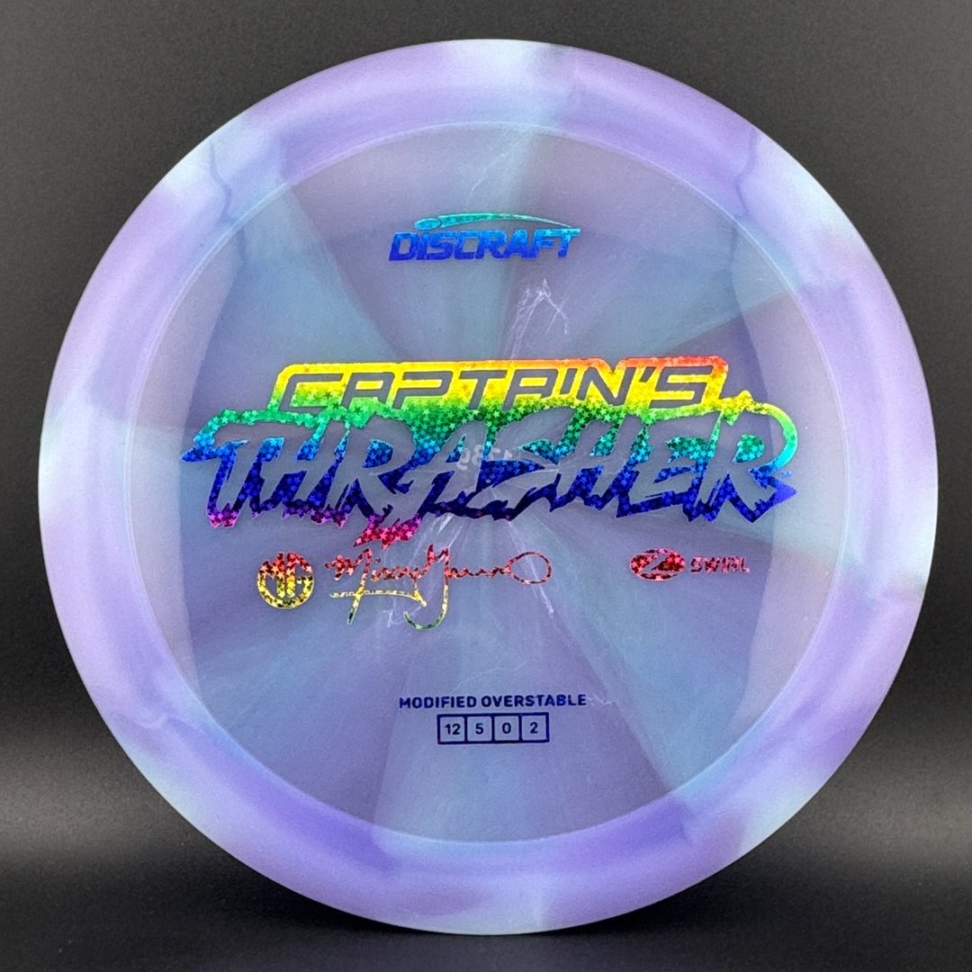 Swirly Z Captain's Thrasher - Missy Gannon 2026 Discraft